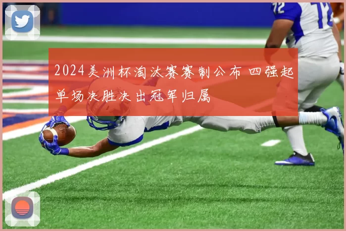 2024美洲杯淘汰赛赛制公布 四强起单场决胜决出冠军归属